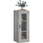 vidaXL Armoire murale Gris Sonoma 34,5x34x90 cm
