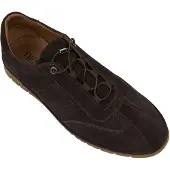 Desa Chaussure basse 'Lässige Spitze' marron