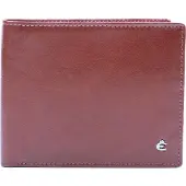 Esquire Cuir porte-monnaie Toscana RFID Wallet Brown brun