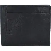 Fossil porte-monnaie Neel Large Coin Pocket Bifold Black noir