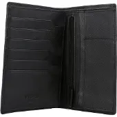 PICARD Cuir porte-monnaie Eurojet Scheintasche Black noir
