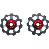 BBB Aluboys 11t Ceramic Bdp-21 Jockey Wheel Set Argenté 11t