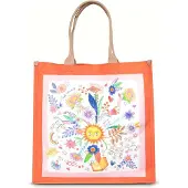 Oilily sac shopper City Shopper Multicolor corail coloré