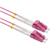 Value - Patch-Kabel - LC Multi-Mode (M) bis LC Multi-Mode (M) - 20 m - Glasfaser - 50/125 Mikrometer - OM3 - halogenfrei - violett (21.99.8837)