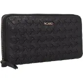 PICARD porte-monnaie Lara 1 Zip Around Wallet Schwarz noir