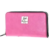 Gabs Cuir porte-monnaie GMONEY17 Naplak Silver Wallet Ciclamino rose