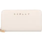 Replay porte-monnaie Zip Around Wallet Light Grey gris clair