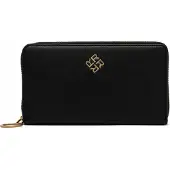 Replay porte-monnaie Zip Around Wallet Black noir