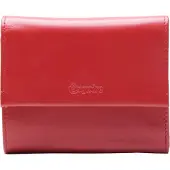 Esquire porte-monnaie Silk 02 Wallet Red rouge foncé