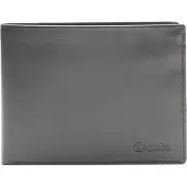 Esquire porte-monnaie New Silk Wallet Black noir