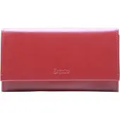 Esquire porte-monnaie New Silk Wallet Red rouge foncé