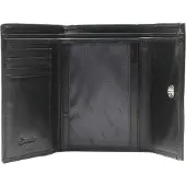 Esquire porte-monnaie Silk 02 Wallet Black noir