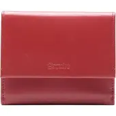Esquire porte-monnaie Silk 02 Wallet Red rouge foncé