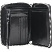 Esquire porte-monnaie Toscana Zip Wallet Black noir
