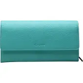 Esquire Cuir porte-monnaie Peru Ladies Purse Turquoise