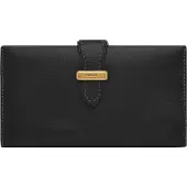 Fossil porte-monnaie Tremont Tab Clutch Black noir