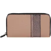 Gabs Cuir porte-monnaie GMONEY17 Hokusai Black Light Rose vieux rose