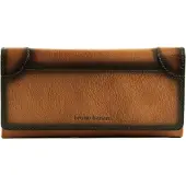 Bruno Banani Cuir porte-monnaie Wallet with Flap Cognac brun