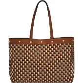 Fossil sac shopper Jessie East West Tote Bag Brown brun