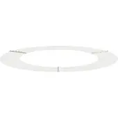 vidaXL adapté pour anneau d'arbre plat blanc Ø60 / 90 cm acier