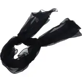 Roeckl Écharpe 'CLASSIC GEORGETTE' noir