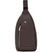GUESS Torino Crossover Crossbody Marron Homme