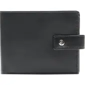 Esquire Cuir porte-monnaie Rome Scheintasche Black noir