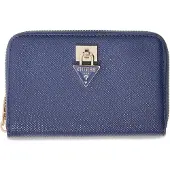 GUESS Patsie Medium Wallet Bleu Femme