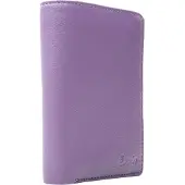 Esquire Cuir porte-monnaie Peru Wallet Lilac lilas