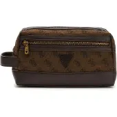 GUESS Berlin Small Wash Bag Marron
