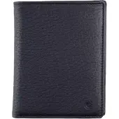 Esquire Cuir porte-monnaie Deer Cardsafe Wallet High Black noir
