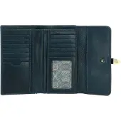 Chiemsee Cuir porte-monnaie Leather Wallet Blue bleu marine