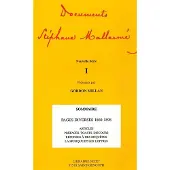 Nizet Documents Stéphane Mallarmé - Nouvelle série I