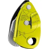 Petzl - Assureur avec blocage assisté - Grigri+ Yellow en Aluminium - Vert