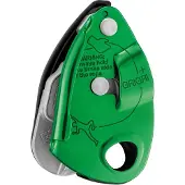 Petzl - Assureur avec blocage assisté - Grigri+ Green en Aluminium - Vert