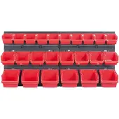 Prosperplast Panneau suspendu avec 24 boîtes à outils ORDERLINE 800x165x400