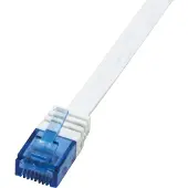 2Direct CAT 6A SlimLine Câble patch plat U/UTP blanc 15 m