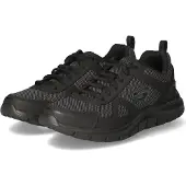 SKECHERS Slip on 'Bucolo' noir / noir chiné