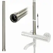 REA Rallonge Pour Ensemble De Douche Brush Nickel