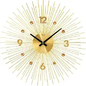 AMS Horloges murales modernes Diamètre du boîtier 50 cm - Modèle : 9611