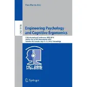 Springer Engineering psychology and cognitive ergonomics - Collectif