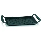 kela 11564 Plaque de gril pour la cuisinière, fonte d'aluminium 5 mm,