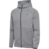 Hummel Sweat de sport 'Tech Fleece' pierre / blanc cassé