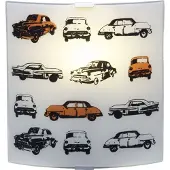 Brilliant DESIGN Applique murale "Havana" en verre, lampe murale, luminaire