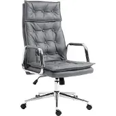 CLP Chaise de bureau Sotira cuir véritable