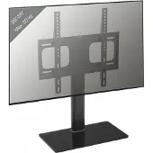 VCM B-TTS400 Pied de table pour TV, Couleur:Noir