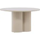 Ebuy24 Olivia table basse Ø80cm beige.