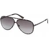 Pucci Lunettes de Soleil Pucci EP0247 58/12/140 Black/texture Front metal milled varnis WOMAN EP0247