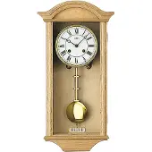 AMS 614/5 Régulateur Régulateur avec pendule en bois de chêne Horloge à pendule