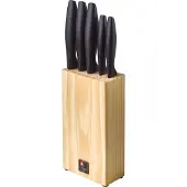 Richardson Sheffield Bloc de couteaux en bois + 5 couteaux